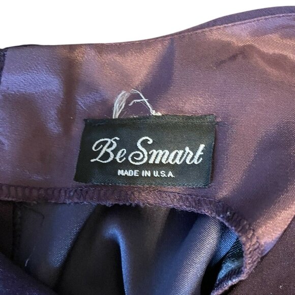 BE SMART PURPLE FAUX SUEDE SLEEVELESS DRESS SMALL? MEDIUM?-EXCELLENT! - Picture 6 of 10